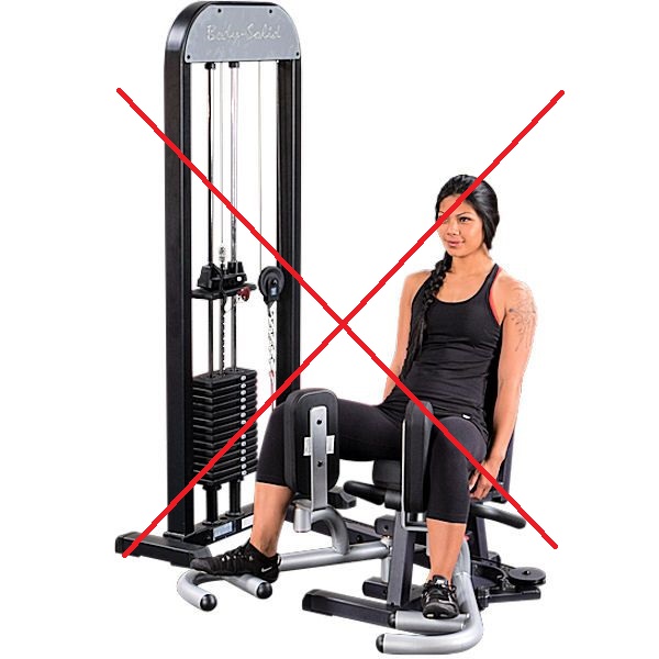 seated abductor machine fitness